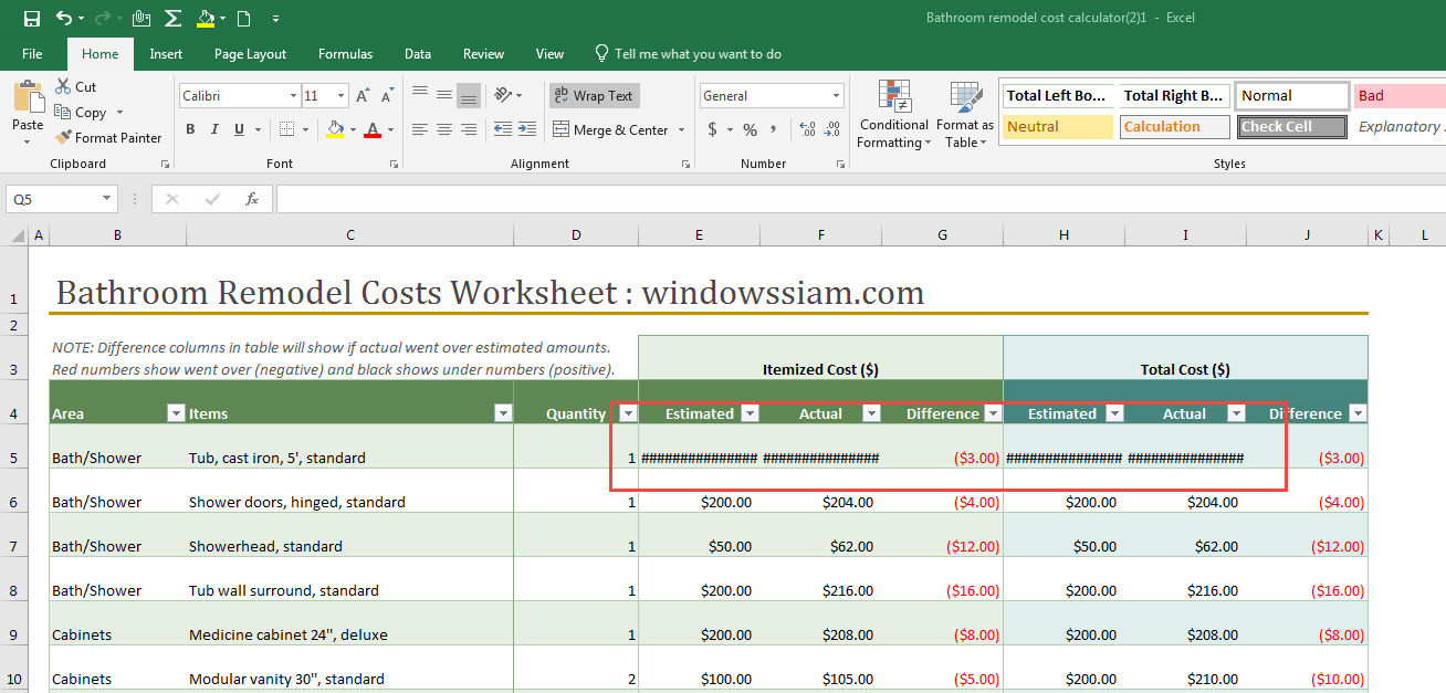 Excel แสดง ###-1