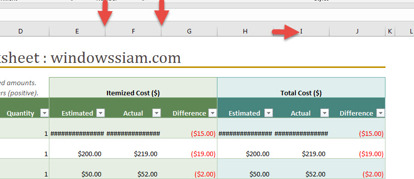 Excel แสดง ###-2