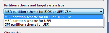 Rufus Windows USB 2