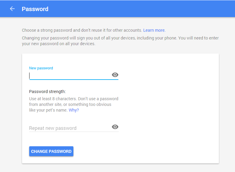 Change Password Gmail-6