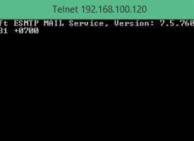 การใช้งาน Telnet บน Windows