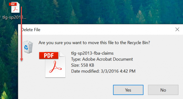 confirm delete windows 10 confirm delete windows 10
