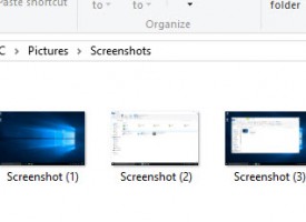 จับภาพหน้าจอ Windows 10