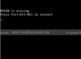 การแก้ไข NTLDR is Missing สำหรับ Windows