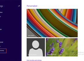 วิธีการทำ Reset your PC Windows 8.1