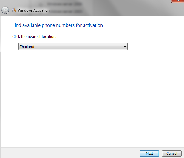Active Widows 7 Telephone