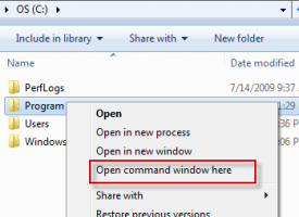 Tips การ Run command บน Windows 7