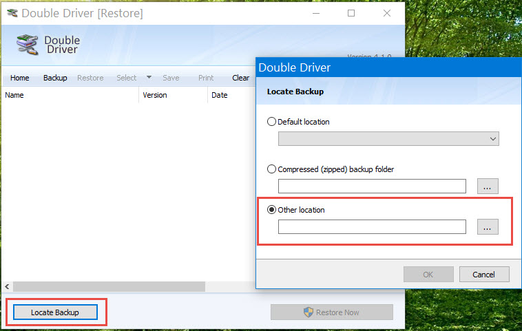 แบคอัพไดร์เวอร์คอมพิวเตอร์Windows ด้วยโปรแกรม double driver แบคอัพไดร์เวอร์คอมพิวเตอร์Windows ด้วยโปรแกรม Double Driver