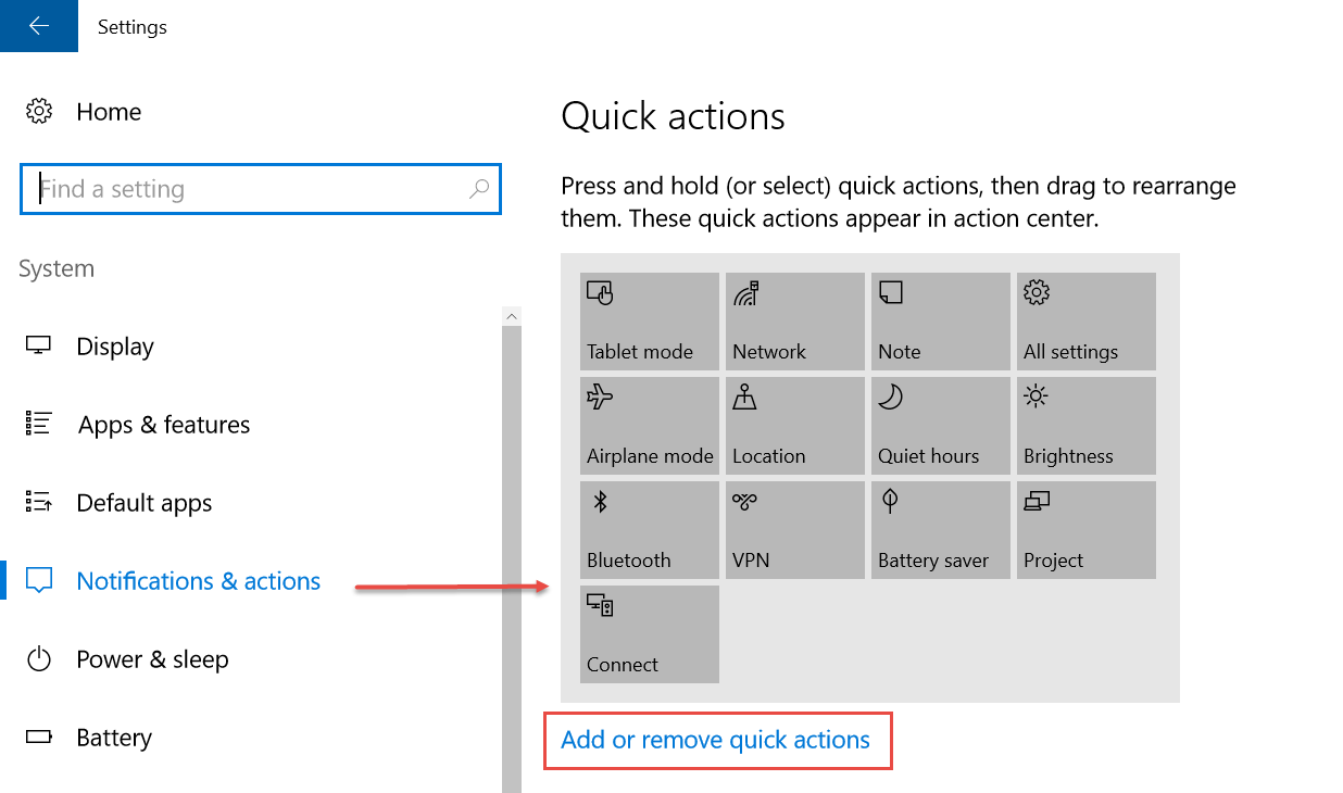 การปรับ Notifications ของ Windows 10