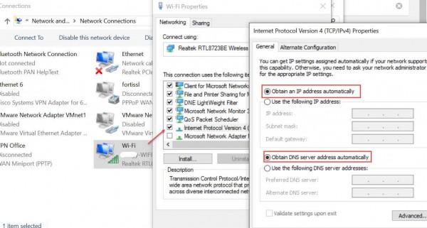 Wireless Windows 10 WiFi