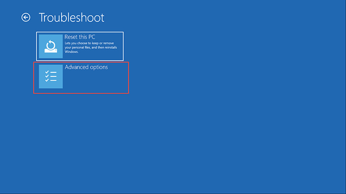 Advance Option Windows 10-1