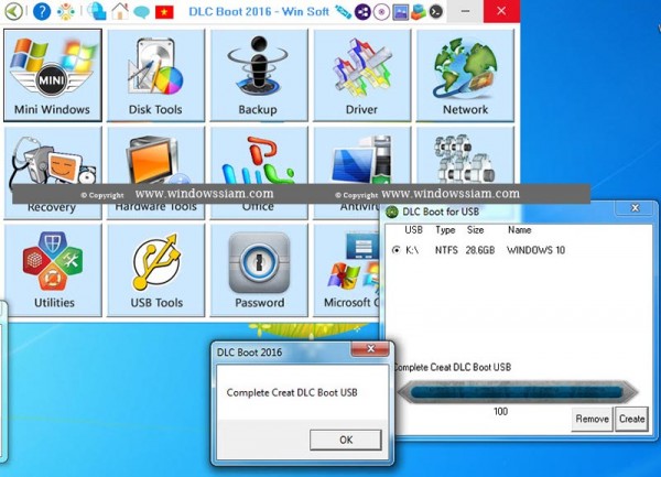 ดาวน์โหลด DLC Boot และวิธีการทำ Boot USB DLC Boot