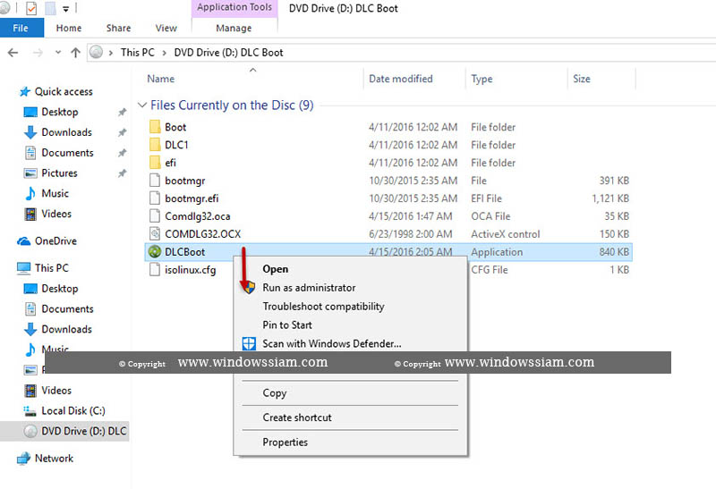 ดาวน์โหลด DLC Boot และวิธีการทำ Boot USB DLC Boot