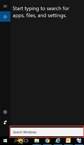 Search Windows 10