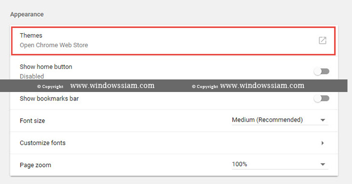 Themes Google Chrome