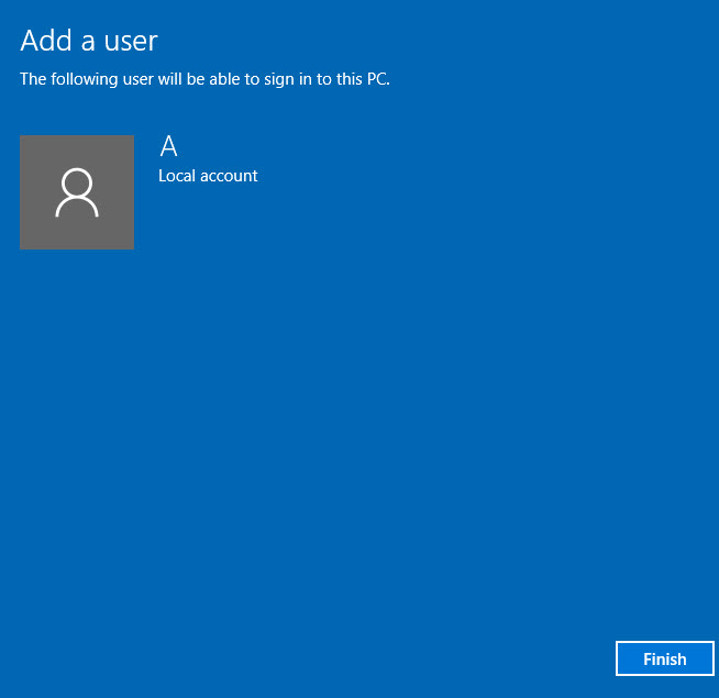 Local Users and Groups Windows 10-8