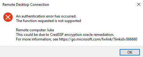 Remote Desktop Authentication Error Has Occurred-3