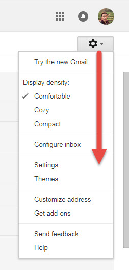 เปลี่ยนภาษาไทย-อังกฤษ Gmail