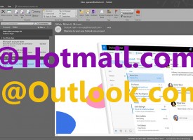 เซ็ตตั้งค่าดึงอีเมล์ @hotmail @Outlook ลงใน Microsoft Outlook 2016
