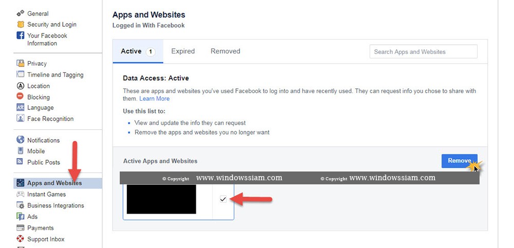 App and WebSite Facebook อันตราย-2