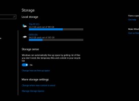 จำเป็นต้องทำ Storage sense Windows 10 ลบขยะ !!