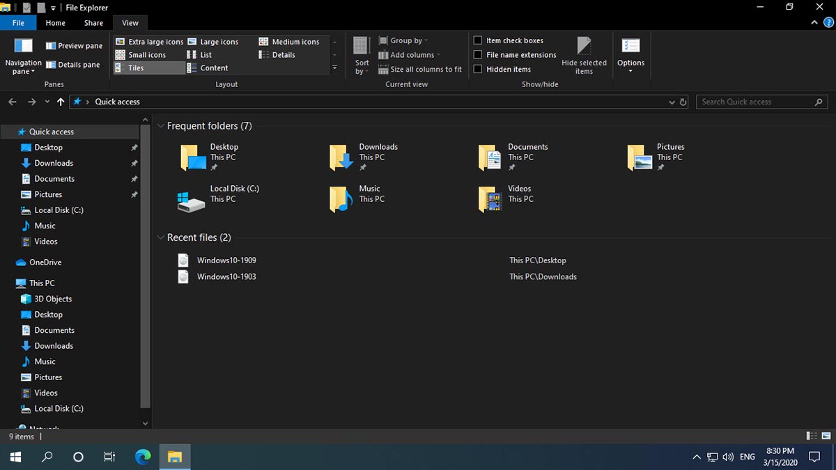Windows System Navigation Menu เมนูหาย Windows 10 Navigation bar หายไปไหน แก้ไขอย่างไร