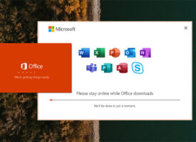 ดาวน์โหลดและติดตั้ง Microsoft Office 365