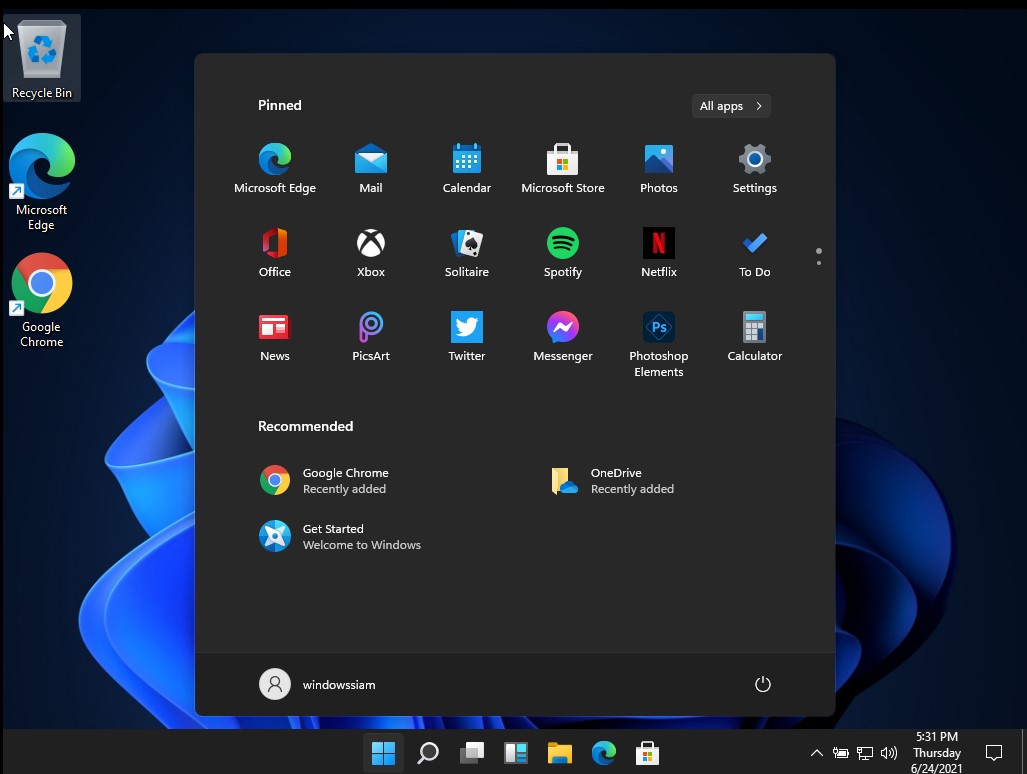 เปลี่ยนธีม Dark Mode Windows 11 Windowssiam