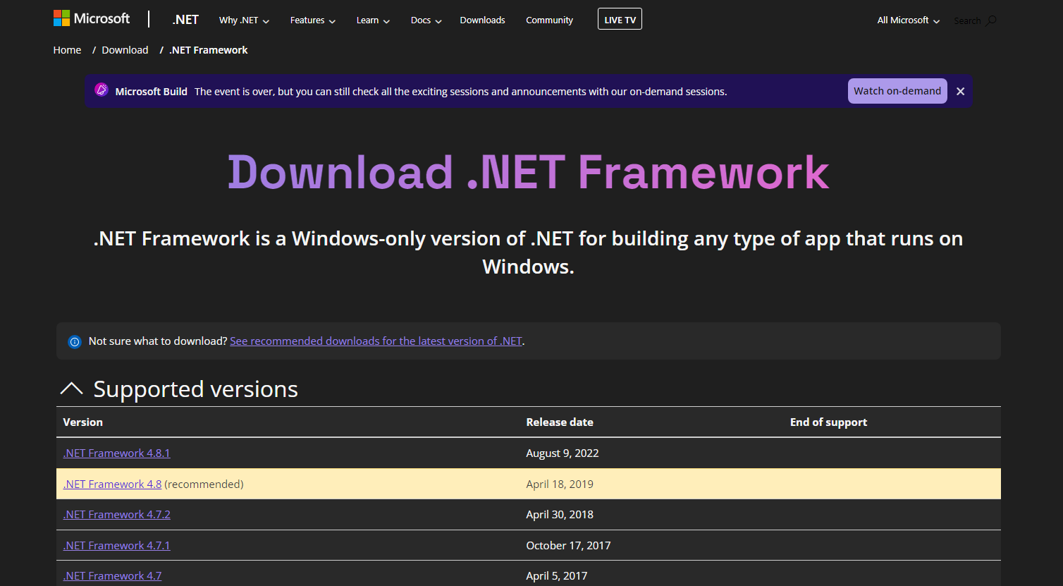 การติดตั้ง .Net Framework 3.5 สำหรับ Windows 11 ( Offline ) - Windowssiam