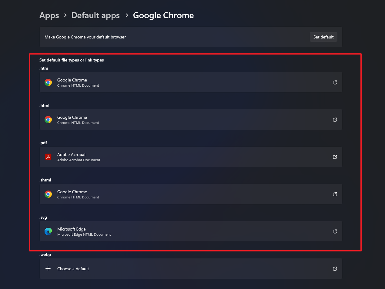 ปรับ Google Chrome ให้เป็น Default Windows 11 - WINDOWSSIAM